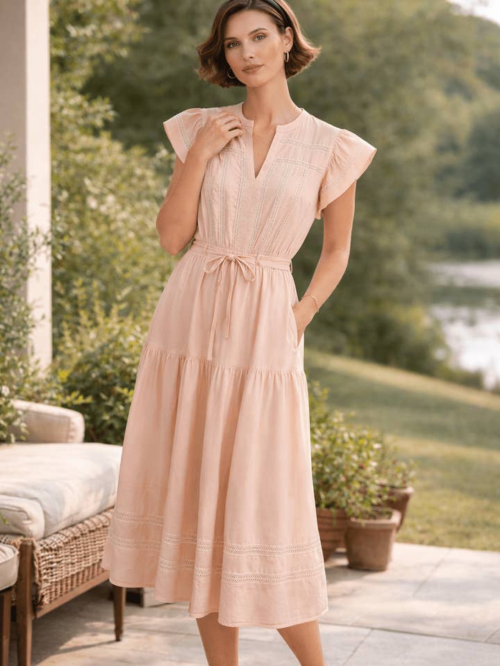 The Flower Farm Dress for wholesale by Wendi’s Good Things Market