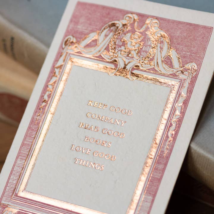 Louisa May Alcott citat folie bogtryk foldet kort for engroshandel hos Oblation Papers & Press