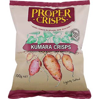 Proper Crisps - Wholesale Crisps - Kumara – lightly salted