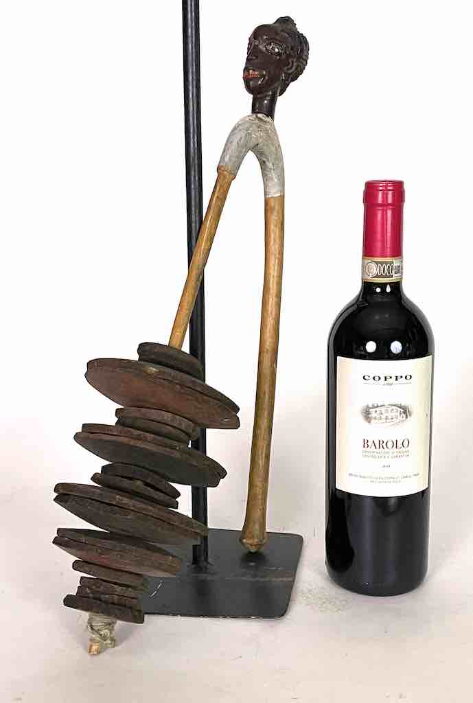 The Niger Bend - Wholesale Musical Instrument - Vintage Traditional Wasamba Gourd Disk Rattle Musical Instrument7