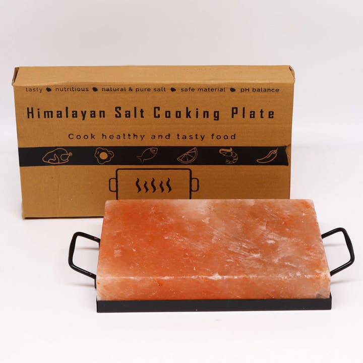 Ancient Wisdom – wholesale Pan – Himalayan Salt BBQ Cooking plate - 30x20x5cm2