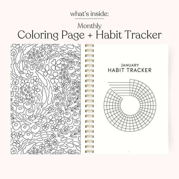 Elyse Breanne Design - Wholesale Planner - Green Gingham 2026 Yearly Planner4