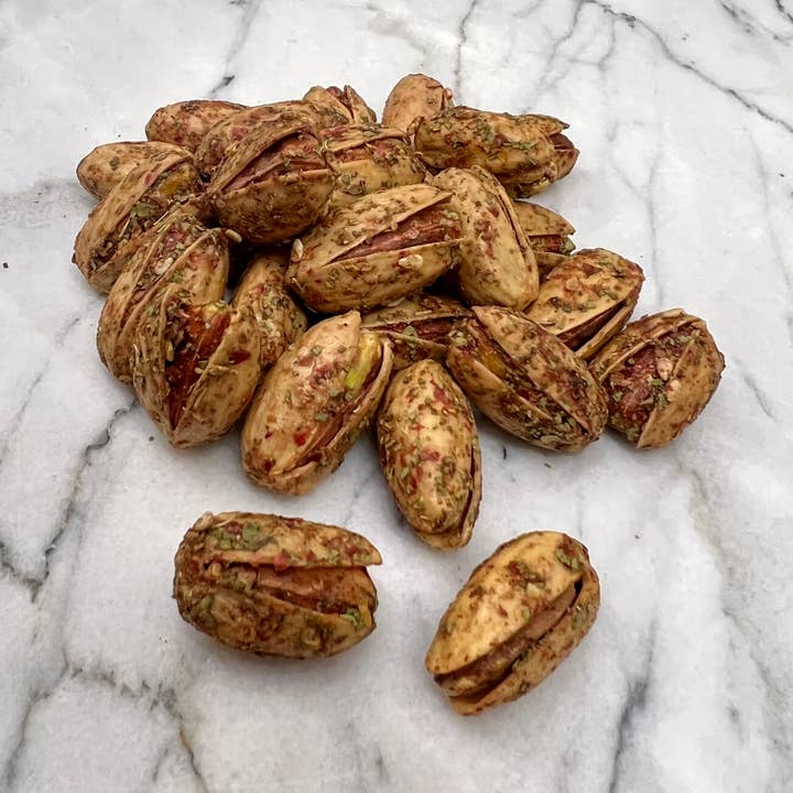 Biologische pistachenoten met za'atar Zakje voor wholesale door RAYA