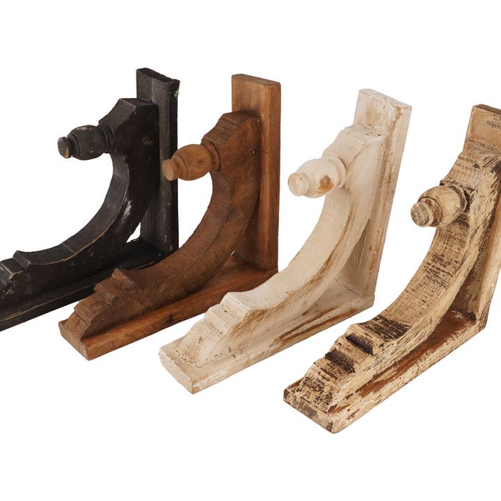 My Amigos Imports – Großhandel Tischdeko – Farmhouse Corbel - Fancy-Rustikales Holz-3Wx10Dx11H Zoll-Fancy