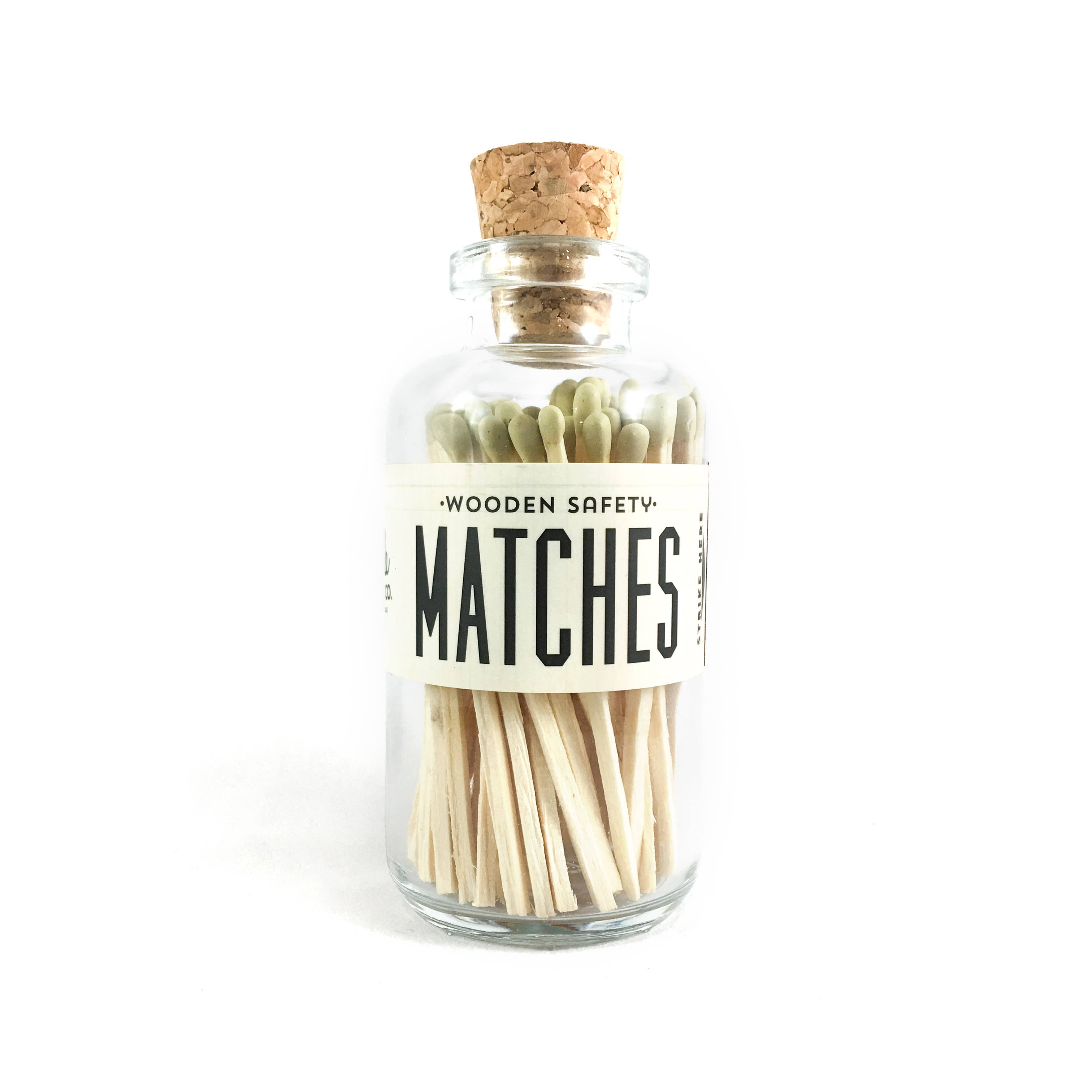 Made Market Co. - Wholesale Matches - Mini Vintage Apothecary Matches - 26 color options6