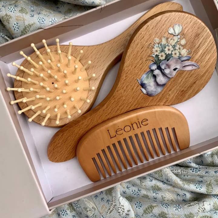 Bunny Brush Set (3 Pieces) (Copy) for wholesale by Ley Burlon Group