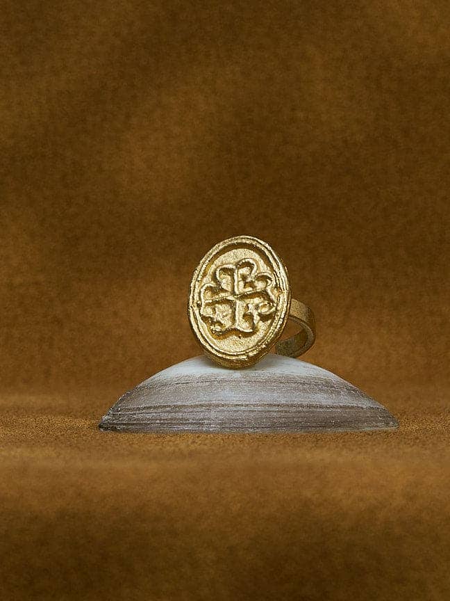 Manhyia Nyame Dua ring for wholesale by Dear Katiopae