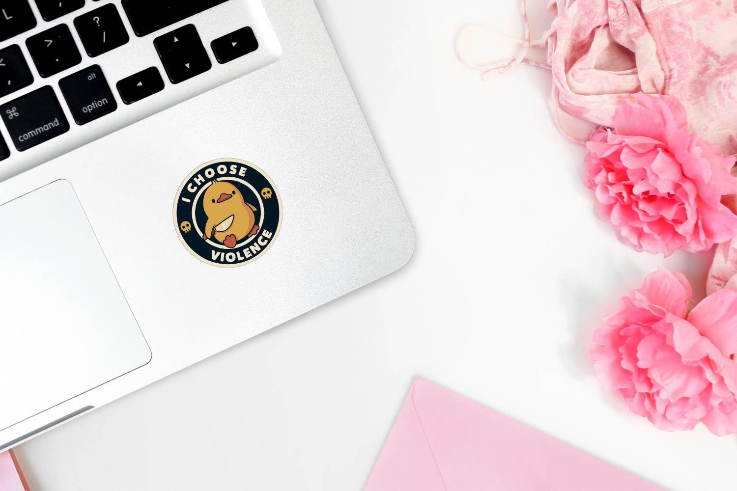 Knotty Nest - Wholesale Sticker - I choose violence sticker