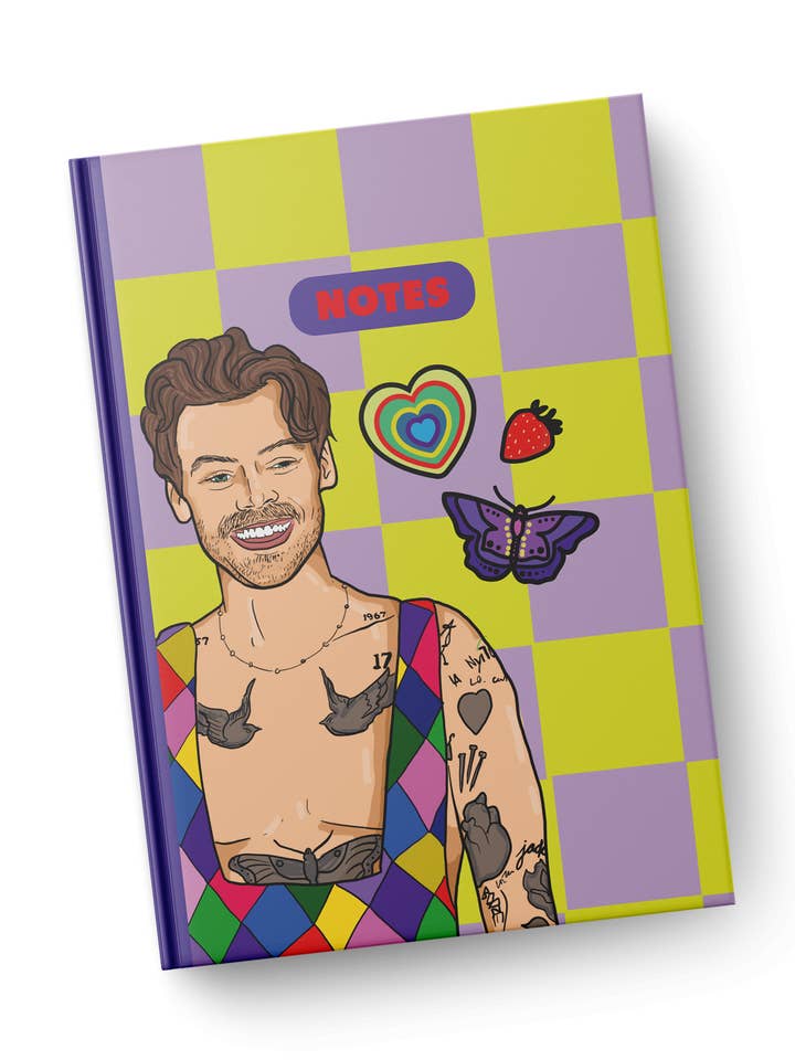 Harry Golden Notes Notebook Stationery for wholesale by Studio Soph (We Pay Your Import Fees - We Ship DDP)