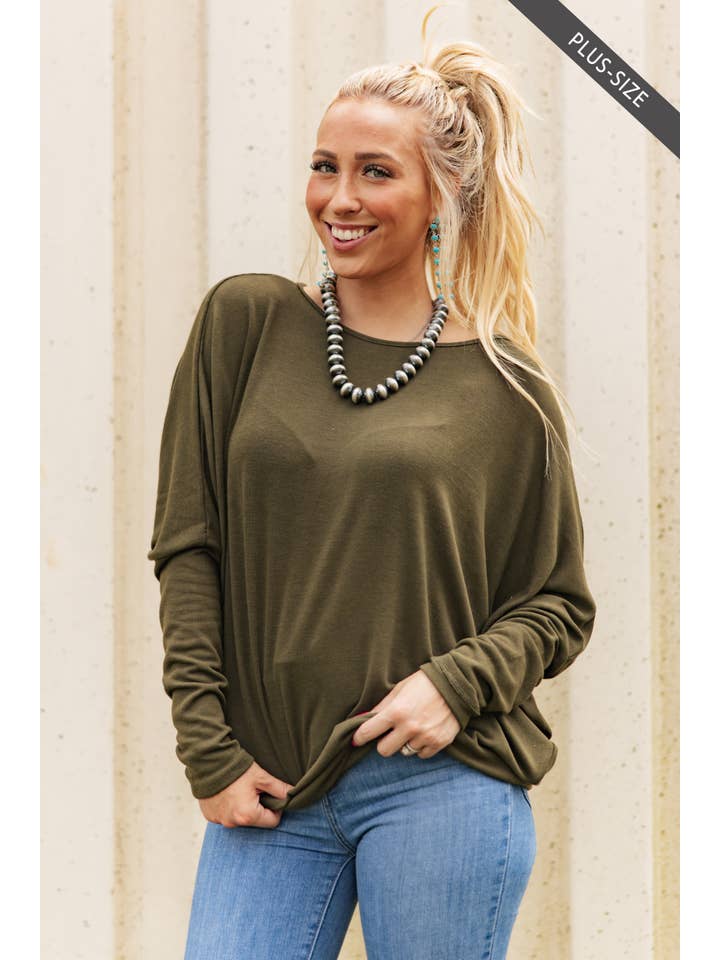 Dear Scarlett - Wholesale Tunic - Women's - PLUS SIZE Everyday Basic Go To Top16