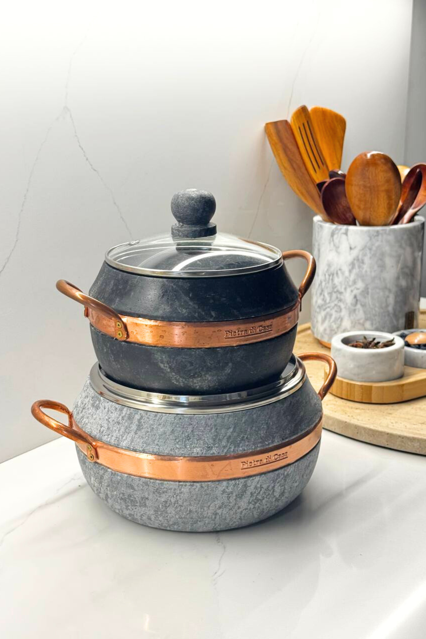 PIETRA DI CASA - Wholesale Cooking Pot - Traditional Pan - Soapstone Cookware3