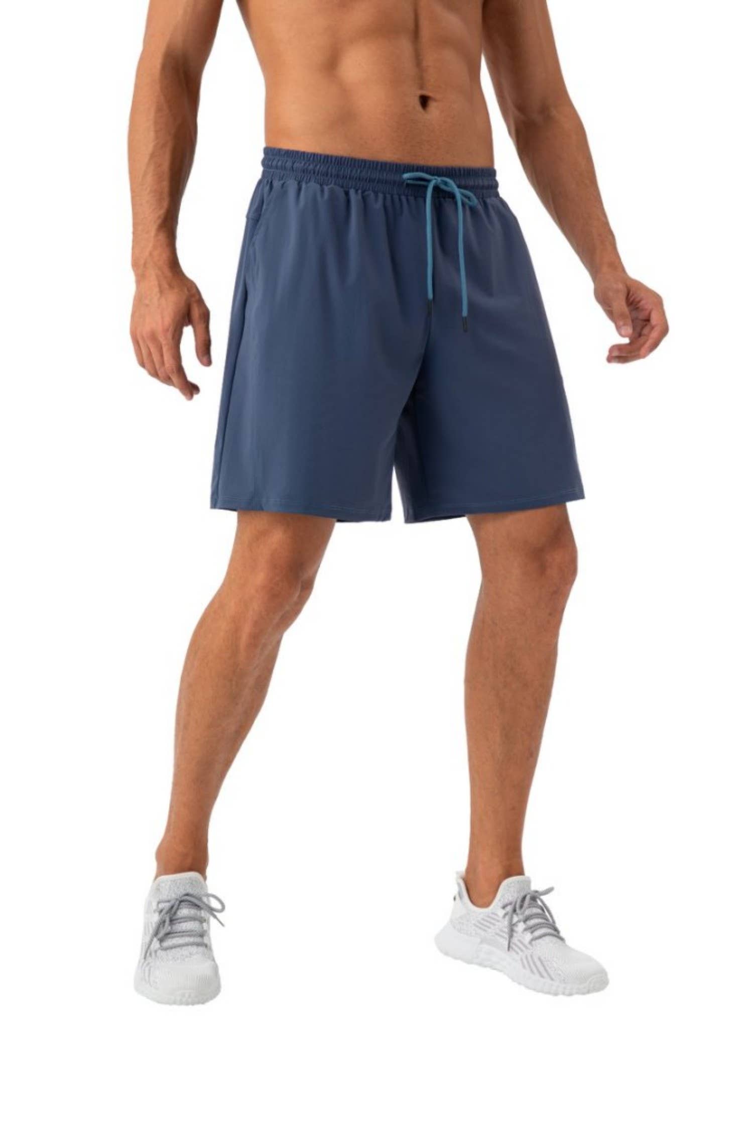 Active by Anna-Kaci - Wholesale Athletic Shorts - Men's - Lightweight Athletic Training Shorts with Elastic Waistband3