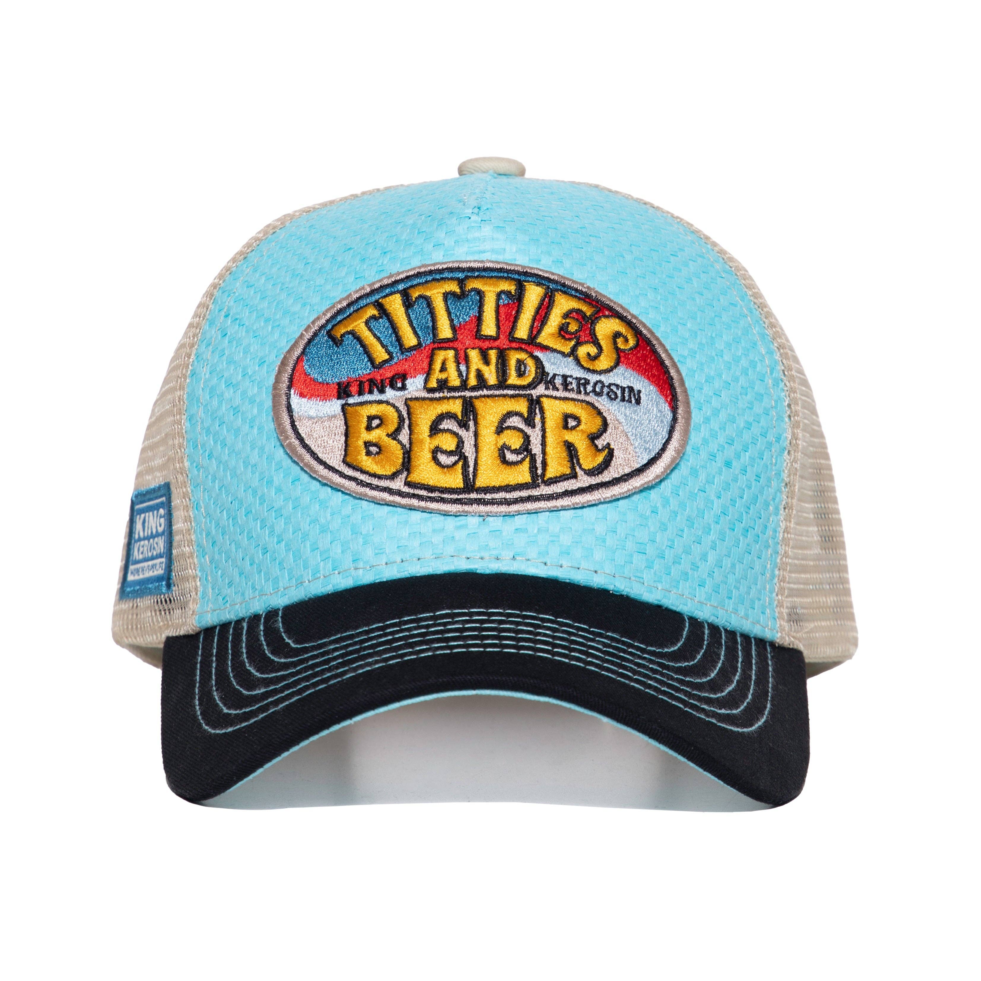 KING KEROSIN - Vente Casquette de camionneur – unisexe - Casquette de camionneur « Titties and Beer » KING KEROSIN1