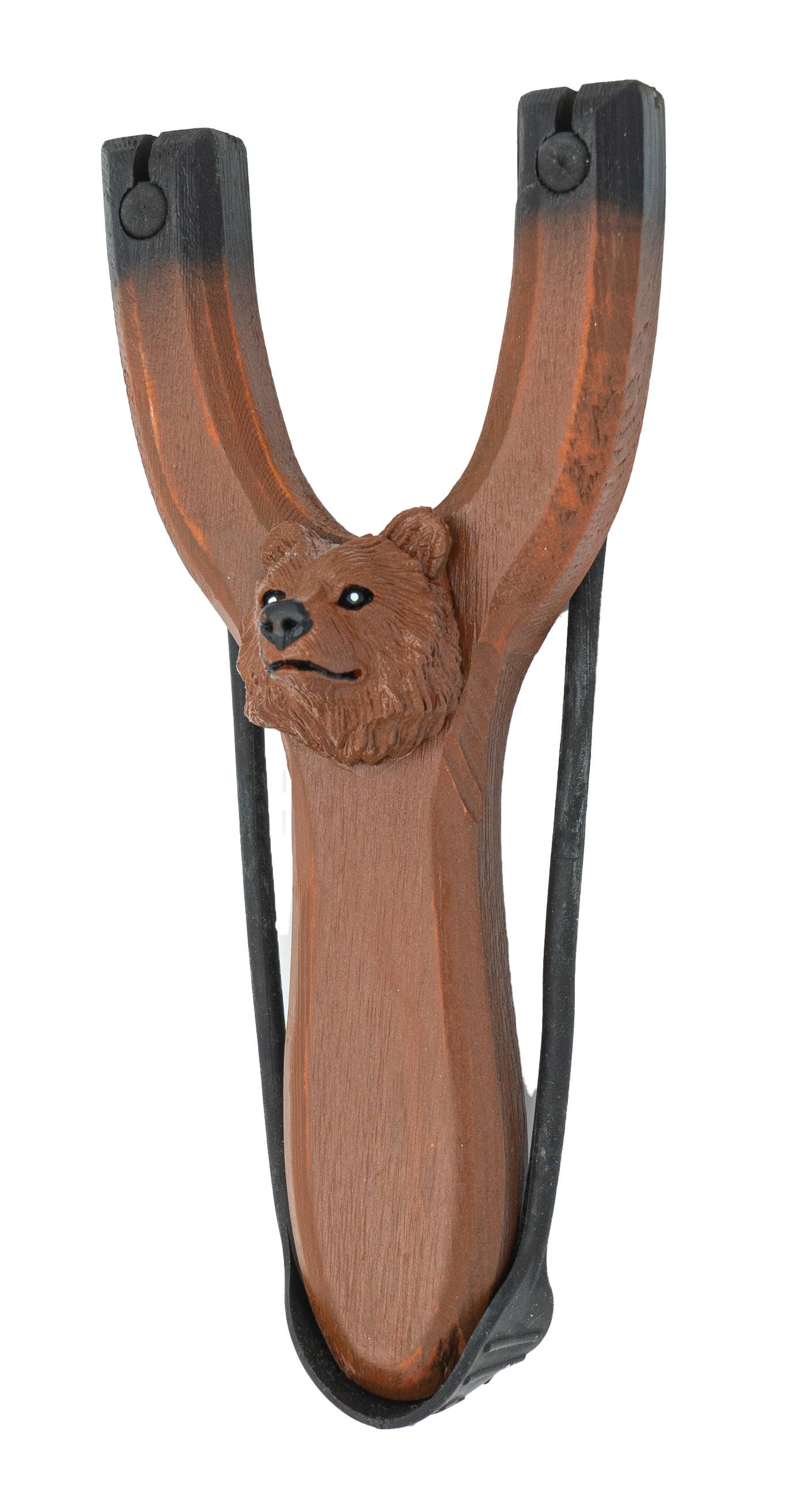 Pawnee Bill’s - Vendita all'ingrosso Fionda - Bambini - Fionde in legno con teste di animali in resina36