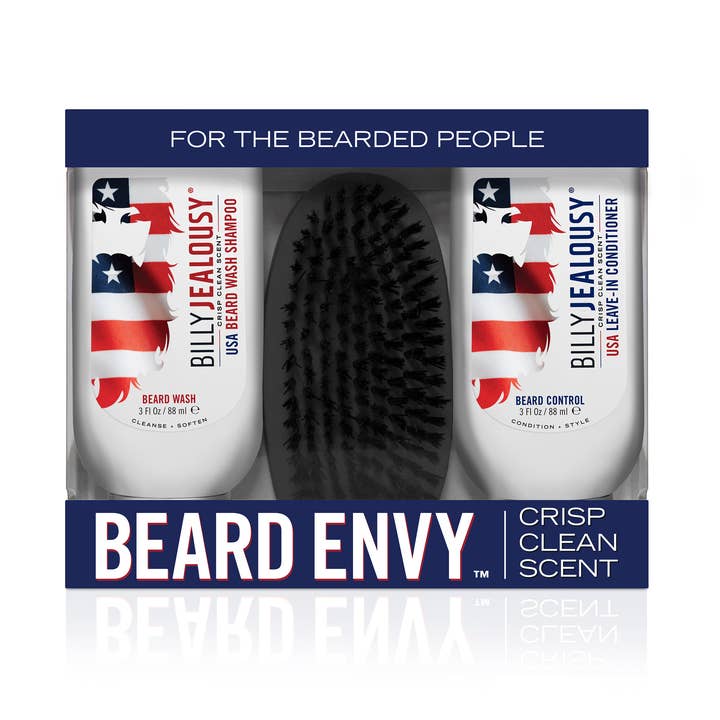 USA Beard Envy Kit for wholesale by Billy Jealousy