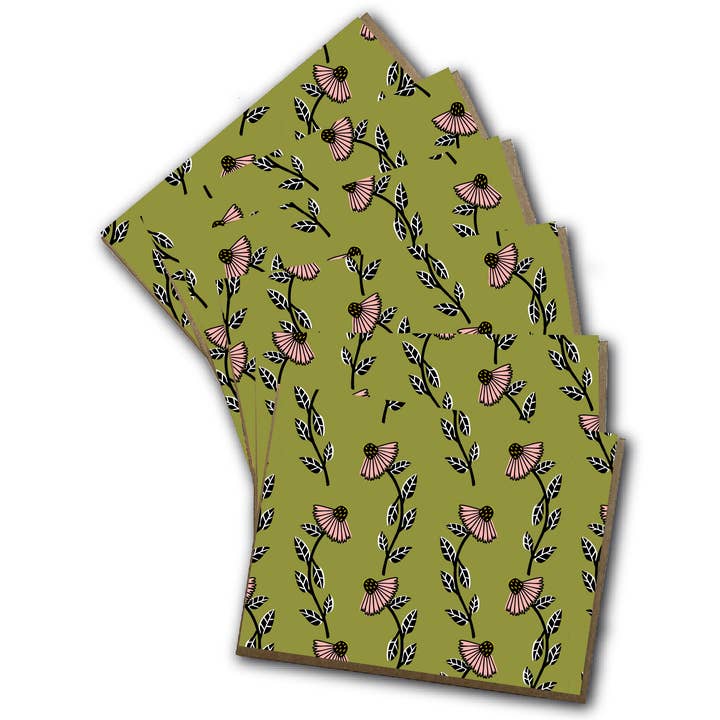 Julz Clementine - Wholesale Stationery/Notecard Set - Lovely Floral Notecard Set of 60