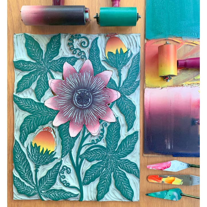 Lili Arnold - Wholesale Art Print - Passiflora Edulis aka Passion Fruit2