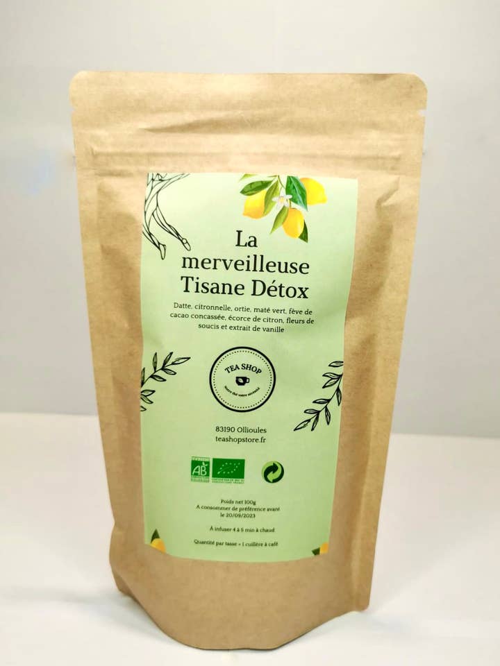 Tè disintossicante La Marvelous per la vendita all'ingrosso da parte di Tea Shop