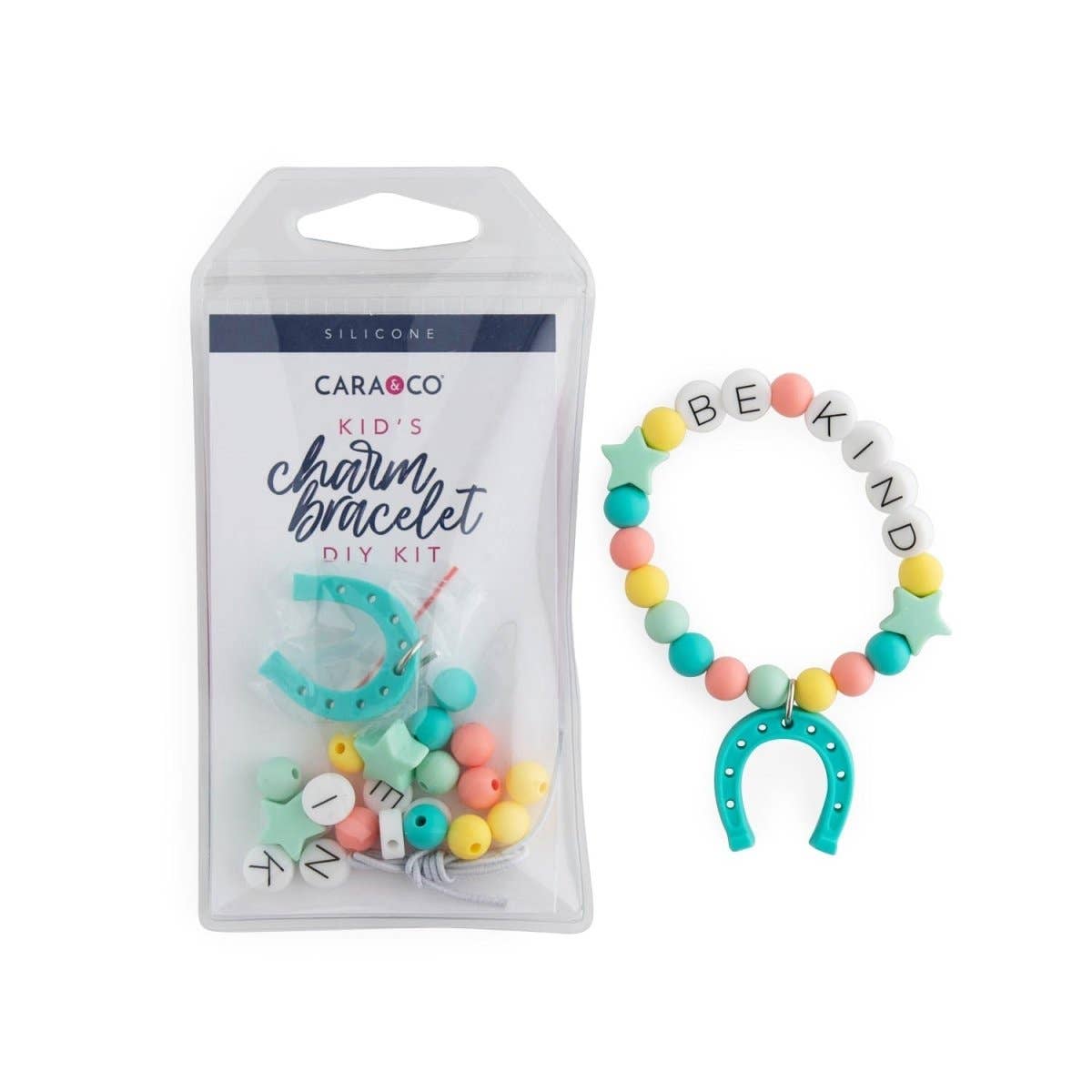 Cara & Co Silicone Craft Supply - Wholesale DIY Jewellery – Child - Be Kind Kids Charm Bracelets