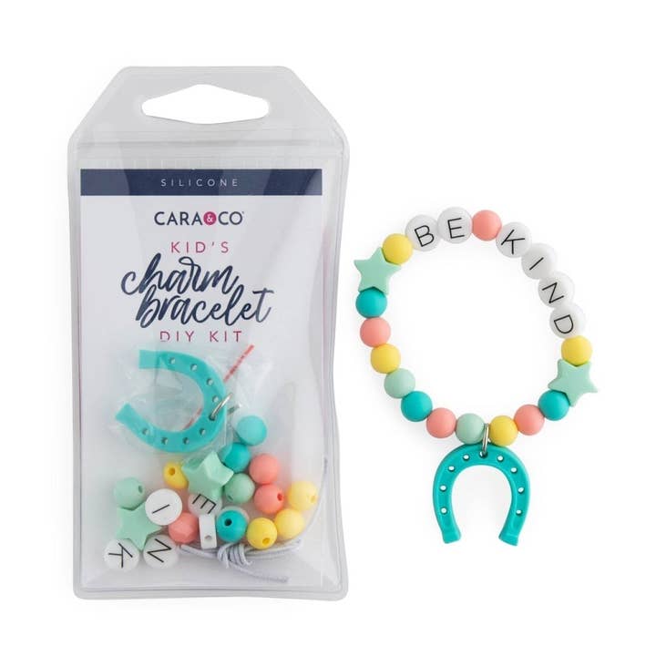 Cara & Co Silicone Craft Supply - Wholesale DIY Jewellery – Child - Be Kind Kids Charm Bracelets0