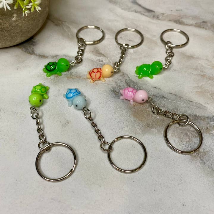 Hive Supply - Wholesale Keychain - Women's - Keychains - Turtle Acrylic Mix