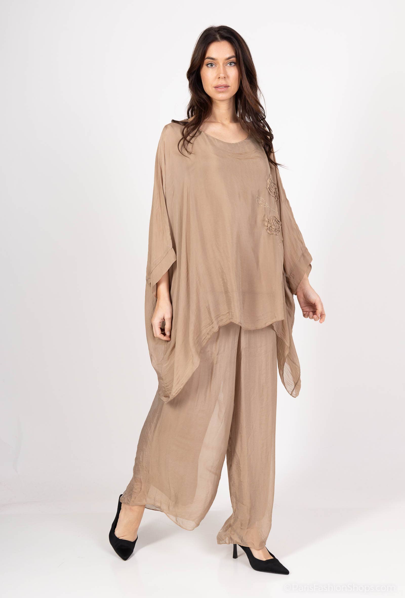 Shyloh - Wholesale Blouse - Women's - Silk Top 504922