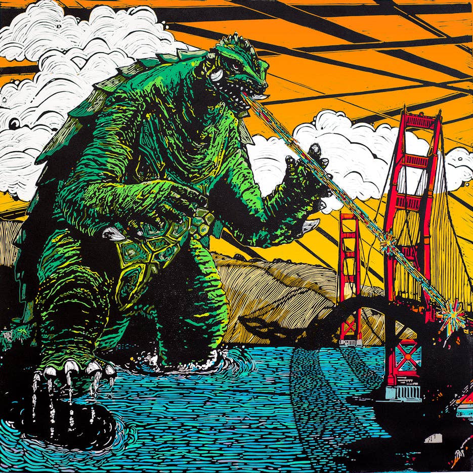 3 Fish Studios - Vente Affiche d'art - Impression Numérique Gamera1