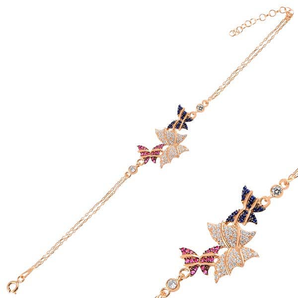 Tripe Butterfly armband voor wholesale door Valubia