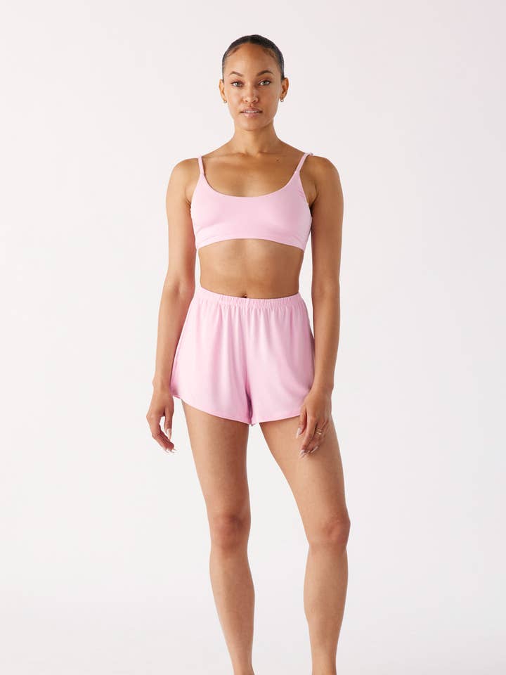 The Cool-Comf Chill Shorts - Peony Pink for wholesale by Londre Bodywear