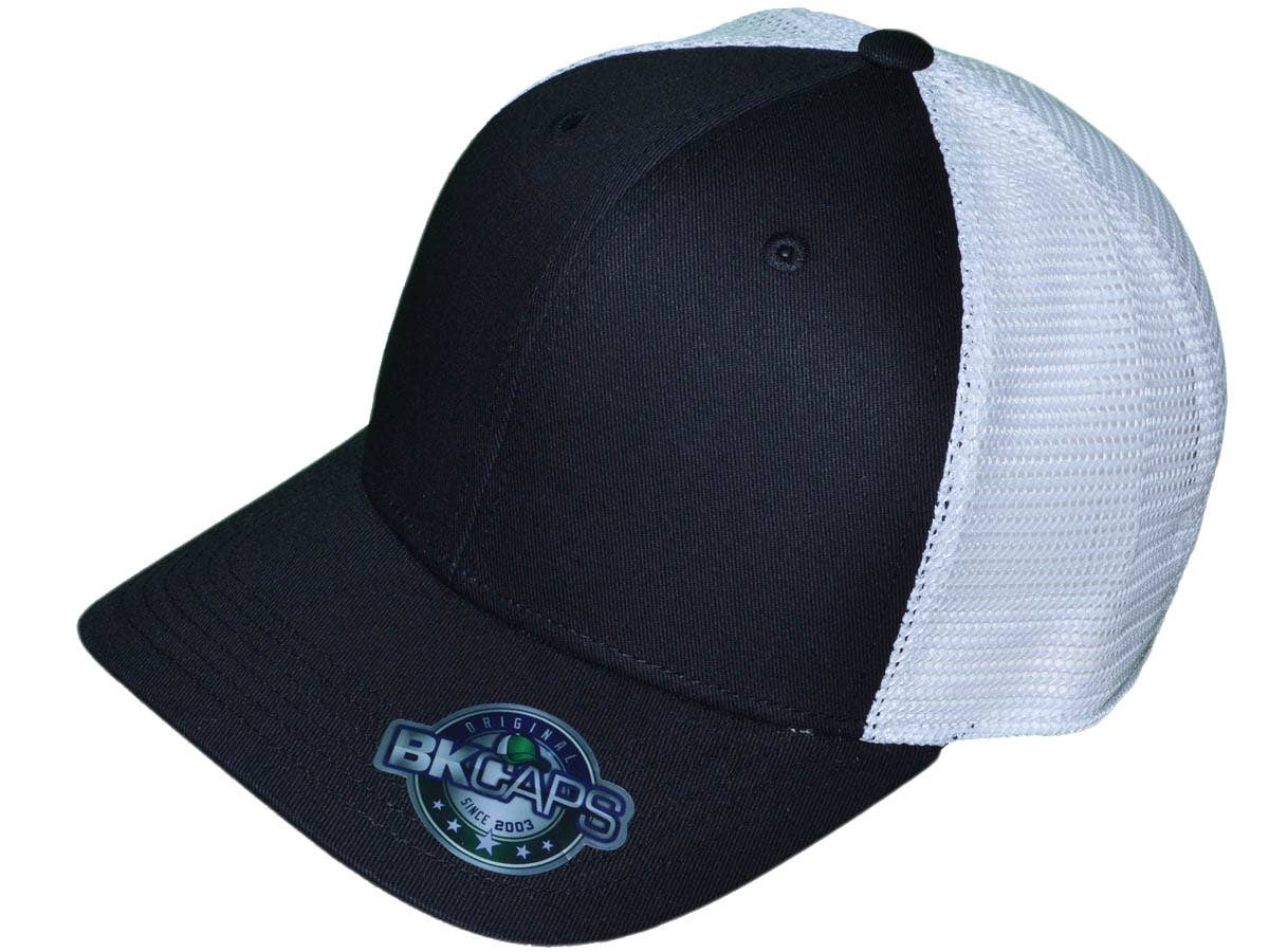 Buck Wholesale - Vendita all'ingrosso Cappellino  da camionista - Unisex - Cappellini Trucker Vuoti - 6 Pannelli Strutturati con Visiera Leggermente Curva0