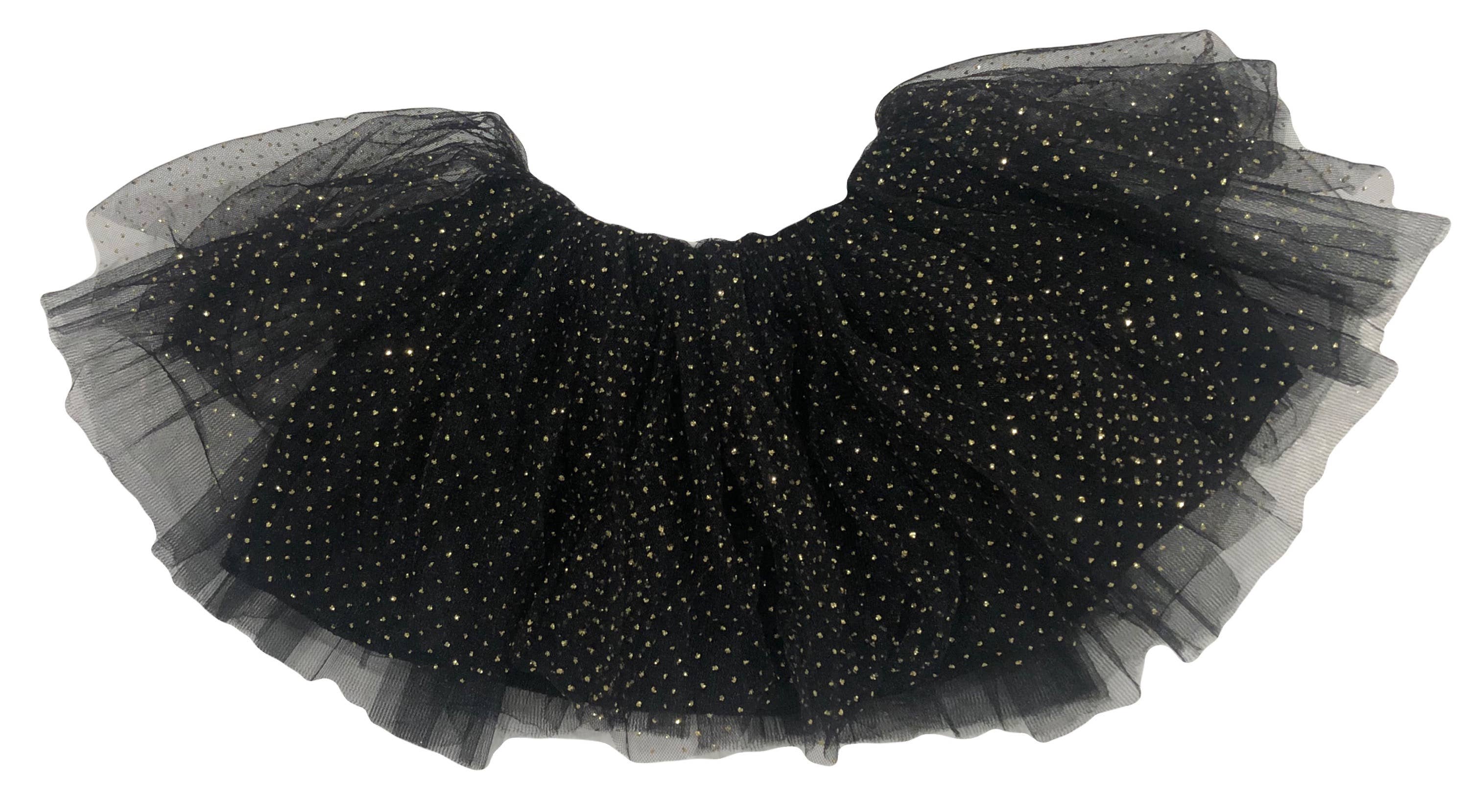 Sparkle Sisters by Couture Clips – wholesale Tutu – Child – Gold Petite Dot Tutu0