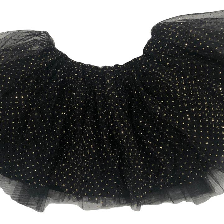 Sparkle Sisters by Couture Clips – wholesale Tutu – Child – Gold Petite Dot Tutu