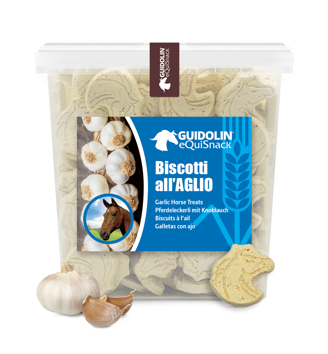 2G Pet Food, Equisnack, Equibar, Guidolin Gianni - Wholesale Pet Treats - Dog - Garlic cookies for horses | Natural ingredients0