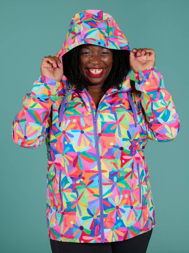 Rainbow Daisies Regenjas - Volwassenen voor wholesale door Mama Movement