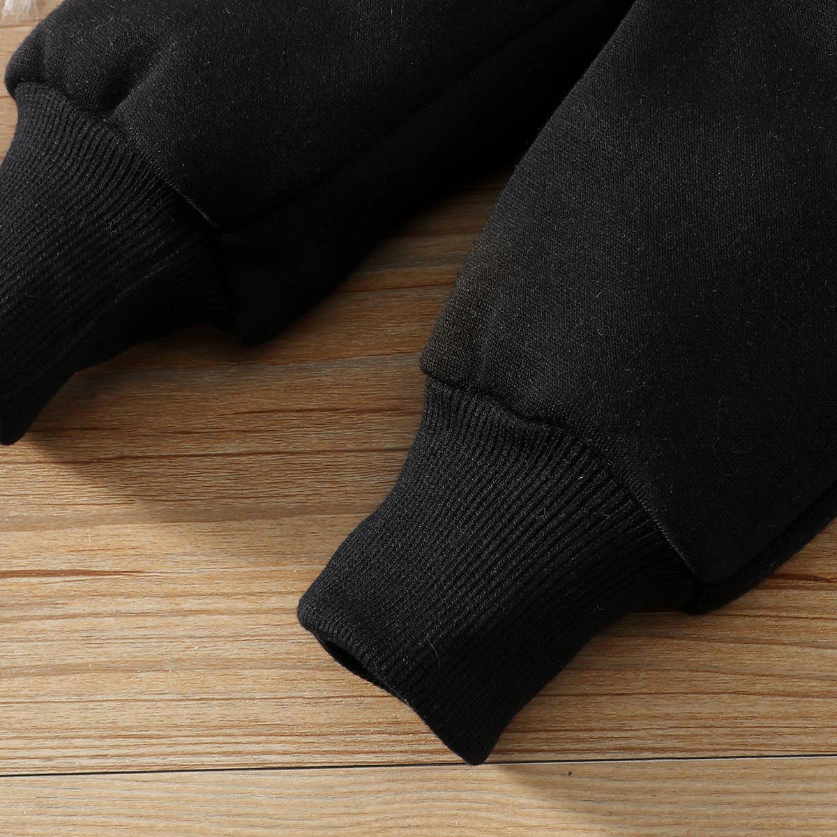 PatPat - Wholesale Trousers – Baby - Baby Boy/Girl Solid Fleece-lining Casual Pants5