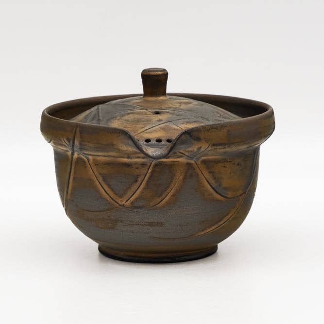 Tezumi – wholesale Tea pot – Japanese Houhin - 黒川正樹 Kurokawa Masaki - Kurokinsai Kiyomizu Handleless Teapot - 200ml