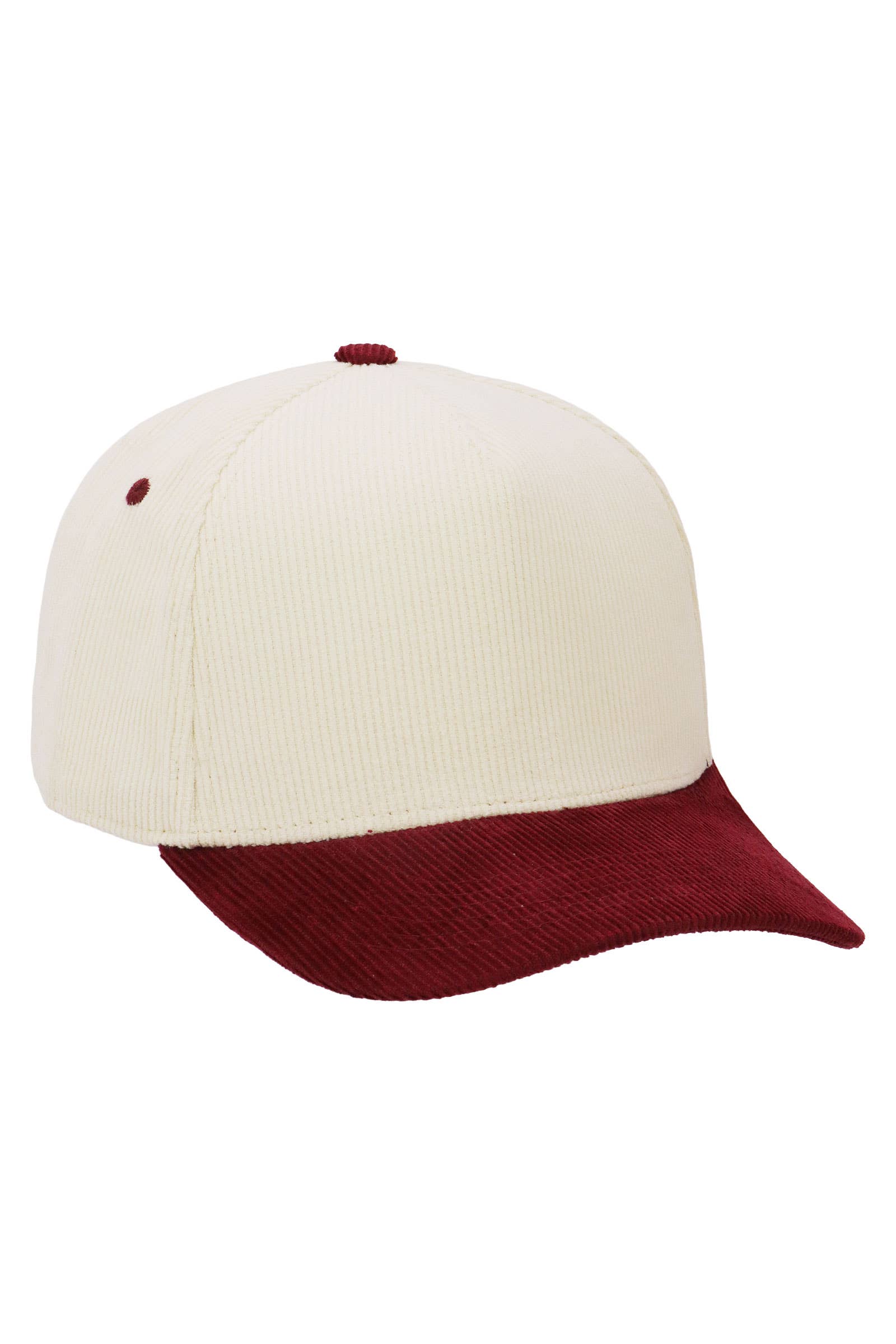 Cap Zone – wholesale Baseballkeps - Unisex – Manchesterskeps i två toner med fem paneler0