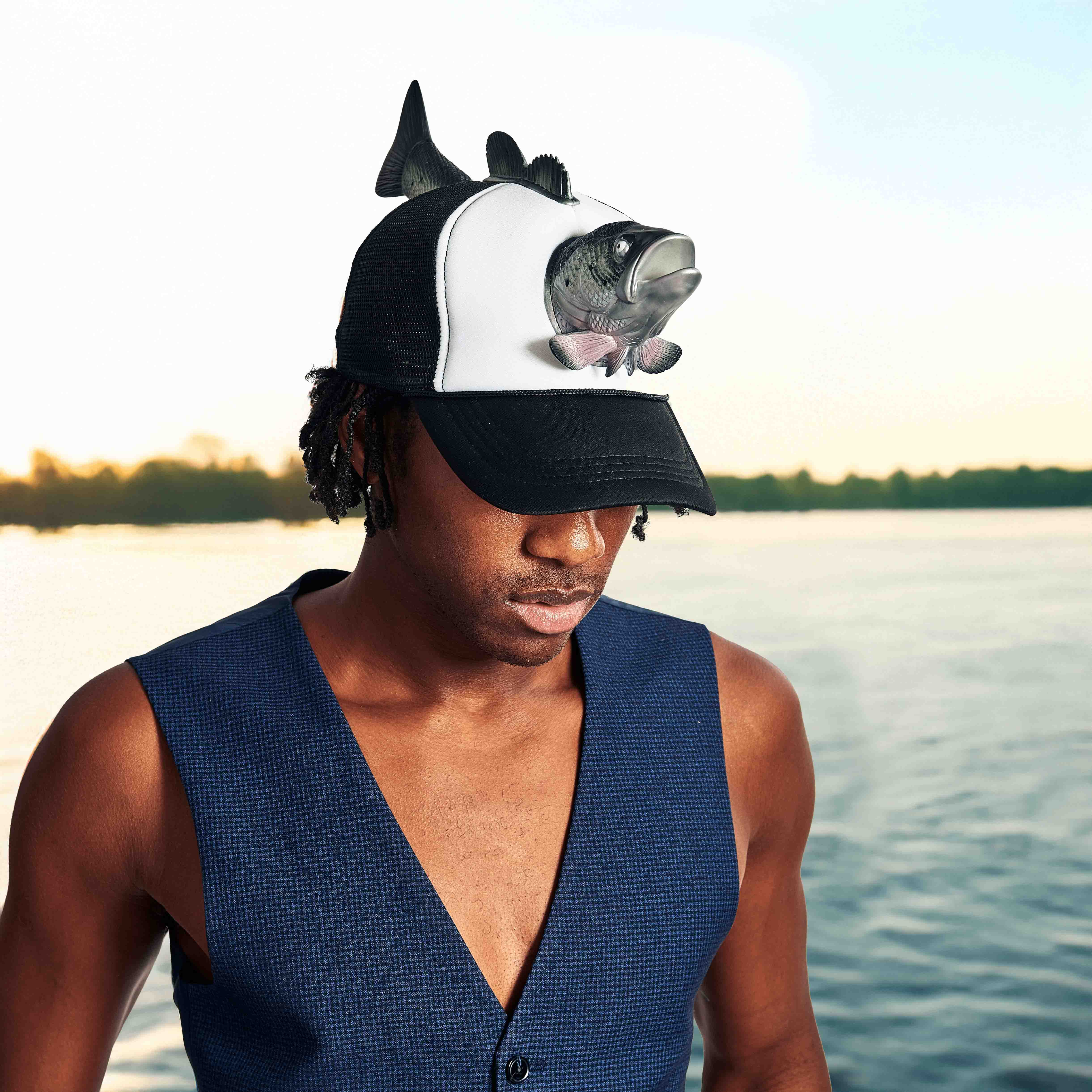 Coddies - Venta al por mayor Gorra trucker - Unisex - Sombrero de pez Coddies® Bass15