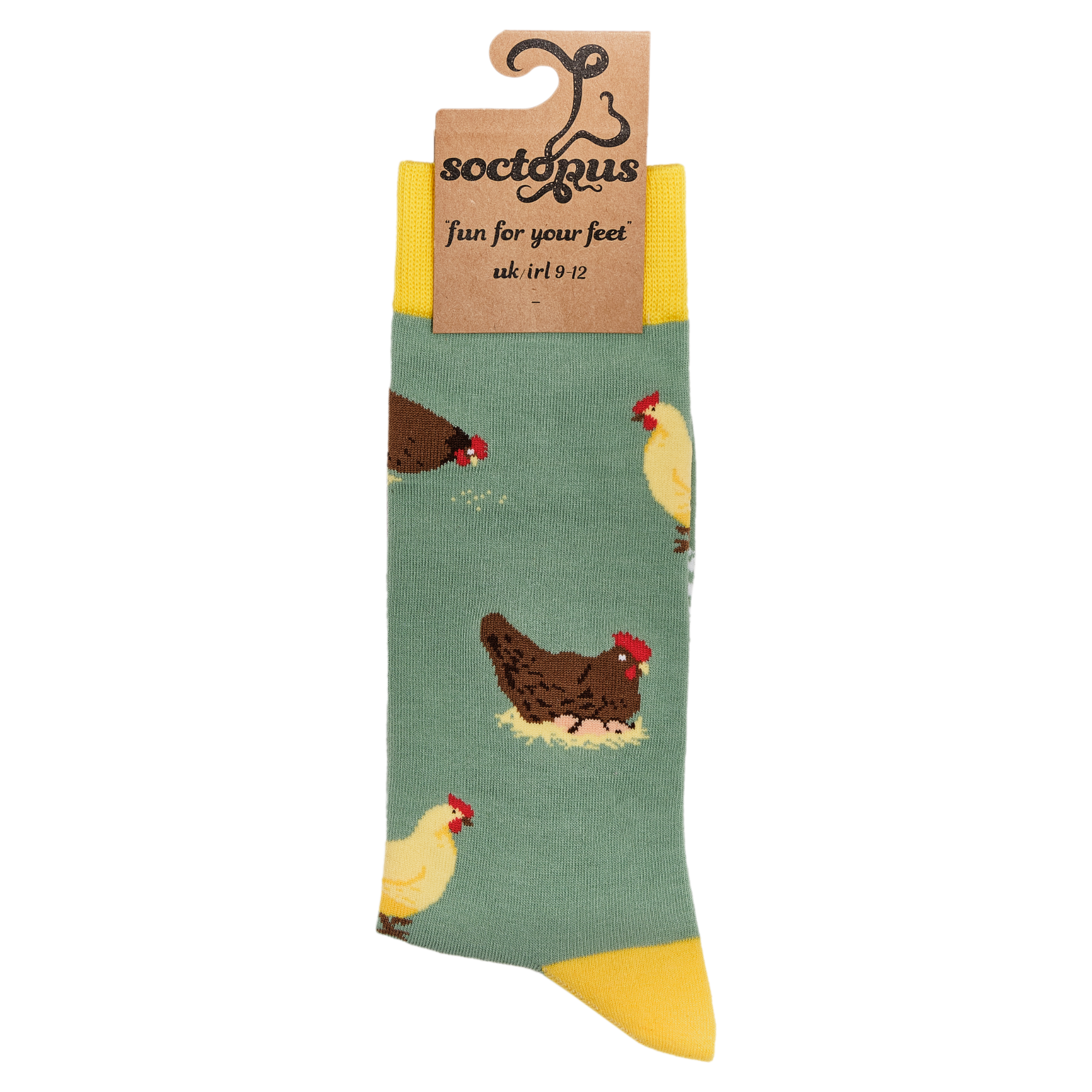 Socktopus - Wholesale Socks - Unisex - Chicken Socks - Clucking Good Life 22