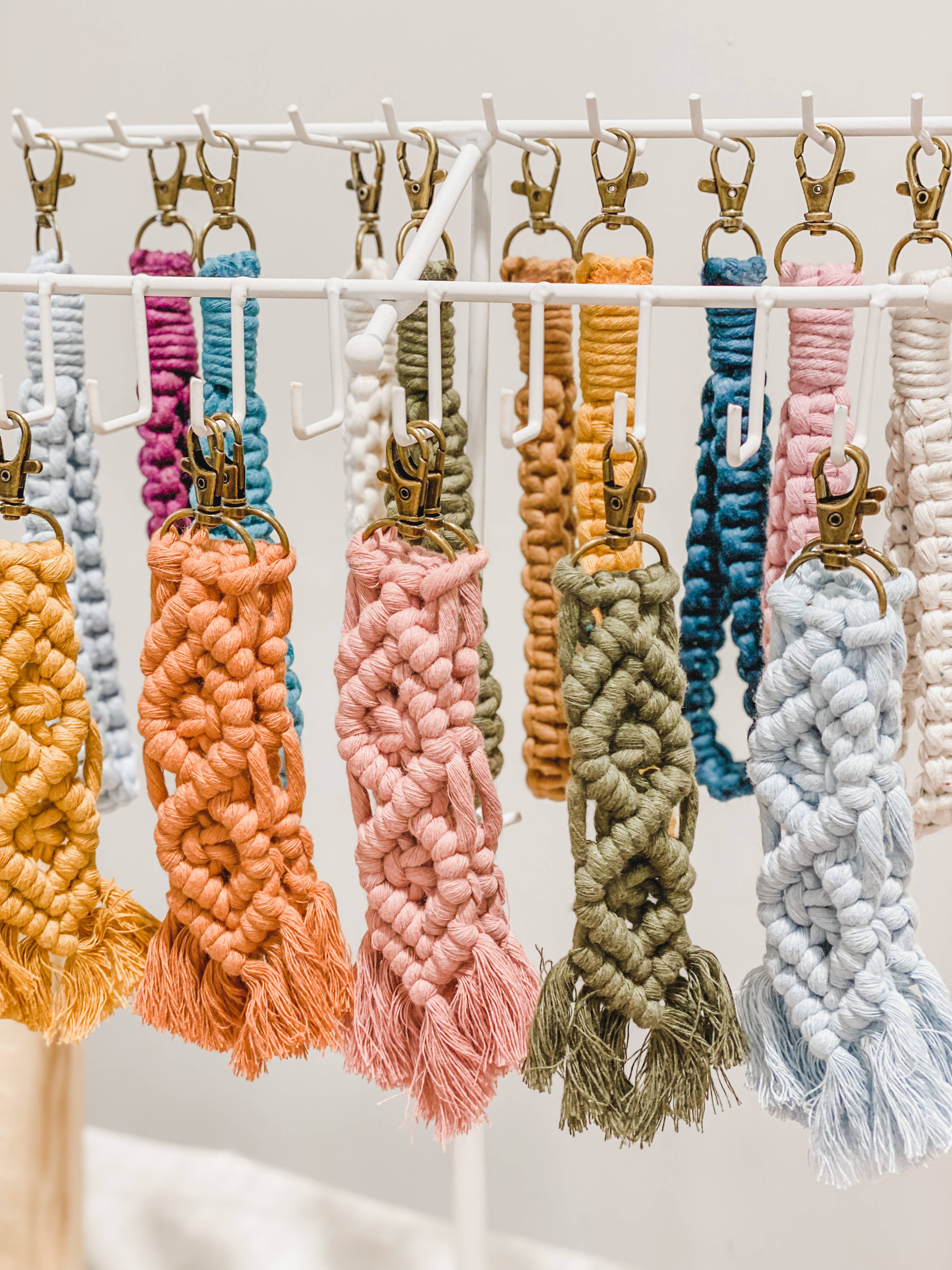 Ashley's Macrame - Wholesale Keychain - Women's - Macrame Keychains2
