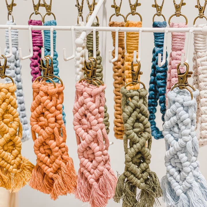 Ashley's Macrame - Wholesale Keychain - Women's - Macrame Keychains2