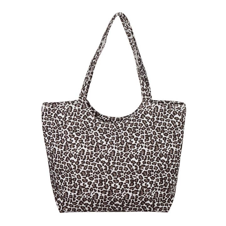 Hana - Wholesale Tote Bag - Women's - Leopard Pattern Tote Bag8