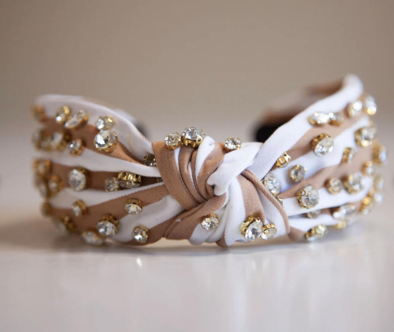 Brittyland - Wholesale Fashion Headband - Women's - Beige Headbands Spring Headband Summer Headband5