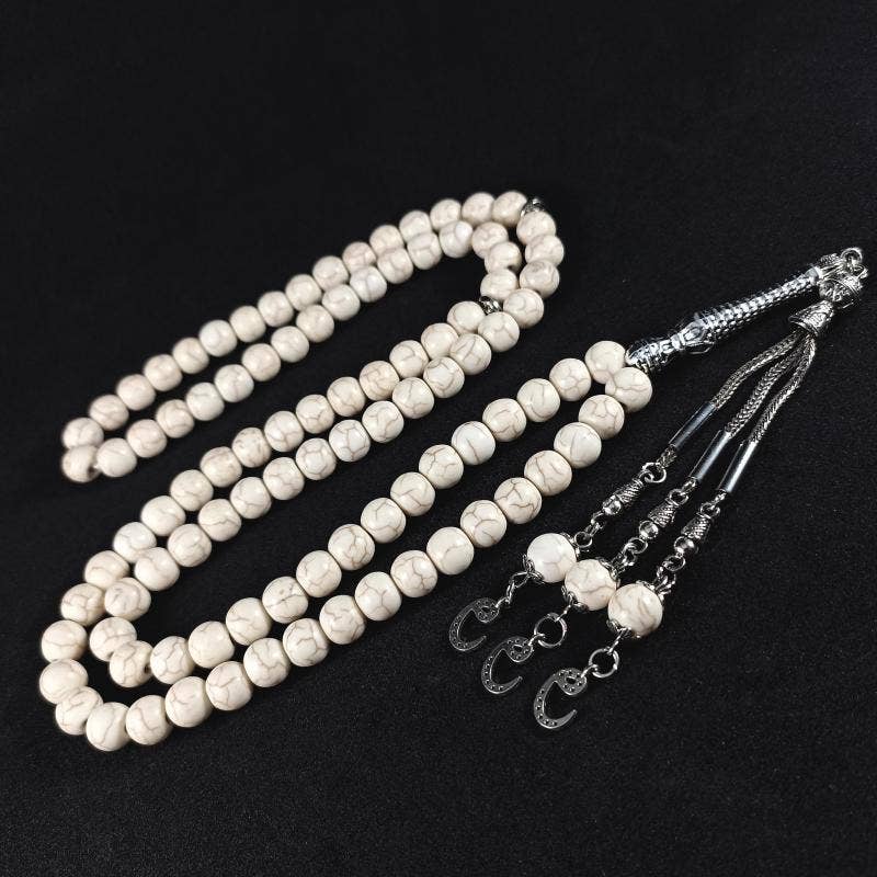 Aladdin - Wholesale Prayer Beads Necklace - Selderesi | 99 Beads 8mm Prayer Zikir Tasbih1