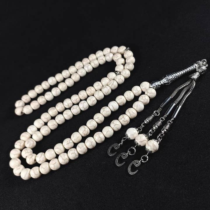 Aladdin - Wholesale Prayer Beads Necklace - Selderesi | 99 Beads 8mm Prayer Zikir Tasbih1