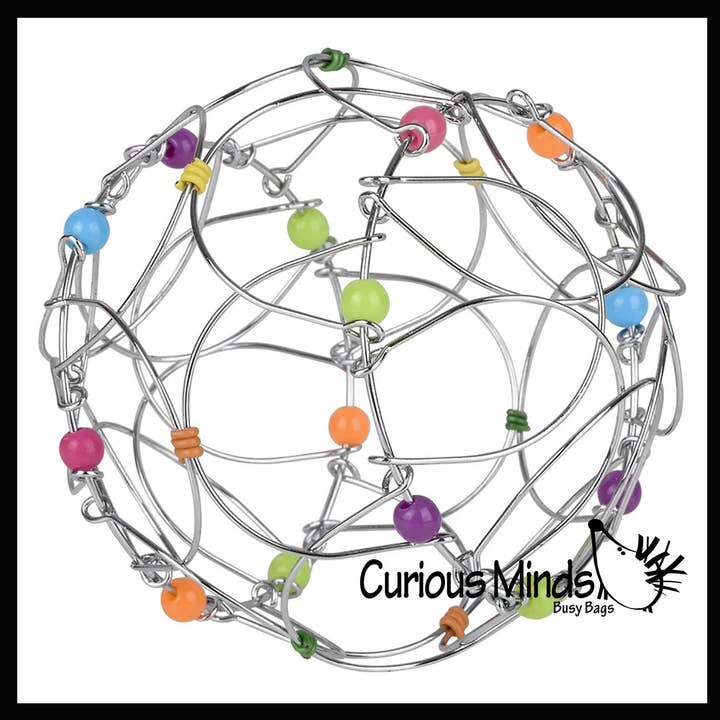 Curious Minds Toys - Wholesale Fidget Toy - Kids - 1 Wire Infinity Flower Magic Endless Folding Fidget Toy - Fl7
