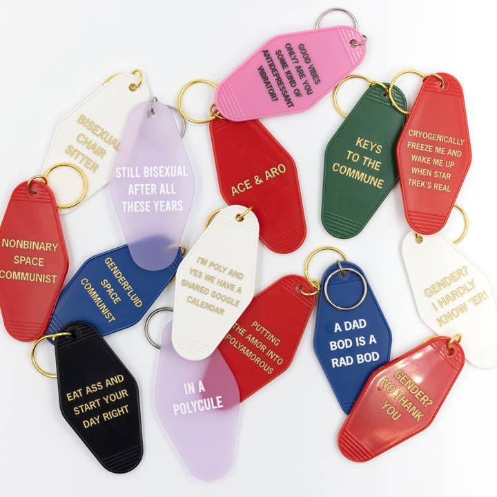 GetBullish - Vendita all'ingrosso Portachiavi - Unisex - Sesso? Portachiavi stile I Hardly Know 'Er Motel Pride6