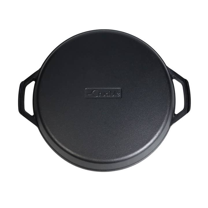 Crucible Cookware - Wholesale Cast Iron Skillet - 15.75-Inch (40 cm) Cast Iron Skillet Set with Dual Loop Hand8