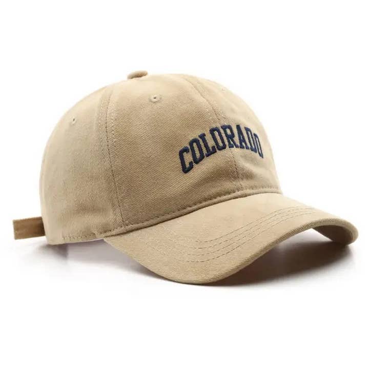 ACCITY - Wholesale Baseball Cap - Women's - Vintage Letter Embroidered Baseball Cap Outdoor_CWAH0500