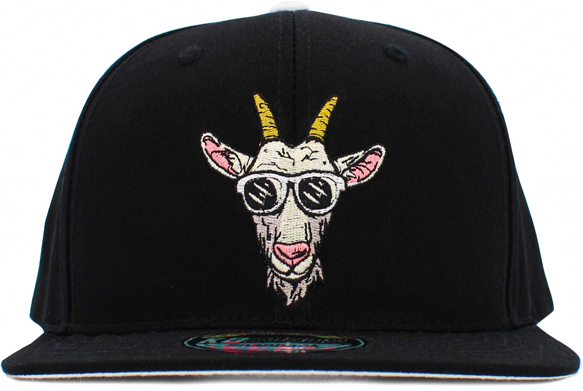 KBETHOS - Wholesale Flat Brim Cap - Men's - Goat Snapback6